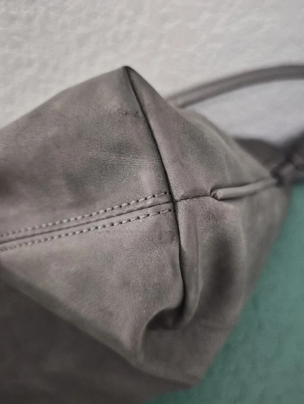 ​8 Other Reasons Betsey Slouch Tote Gray Minimalist Boho Vegan